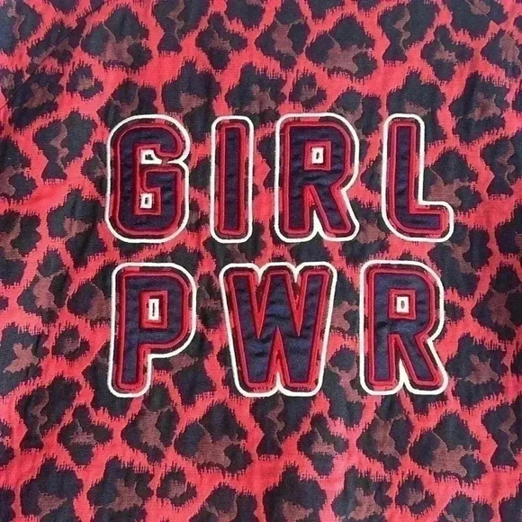 Nik & Nik Girl’s Red Leopard Jacket - Picture 8 of 12